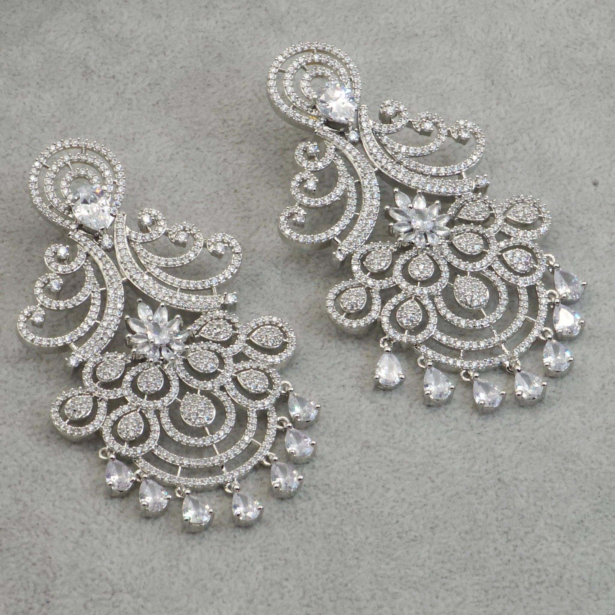 Neva Women's Designer Earrings - Fancy Fab Jewels