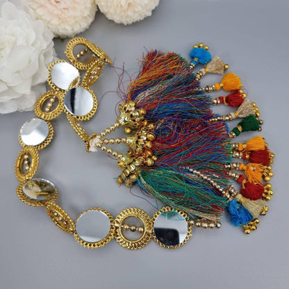 Mirror Work Choti/ Pranda - Fancy Fab Jewels