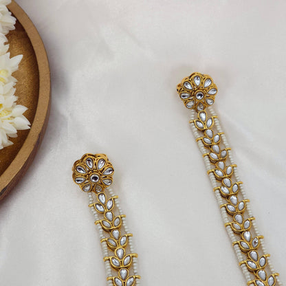 FFJ Kundan Hathphool Hand Harness - Fancy Fab Jewels