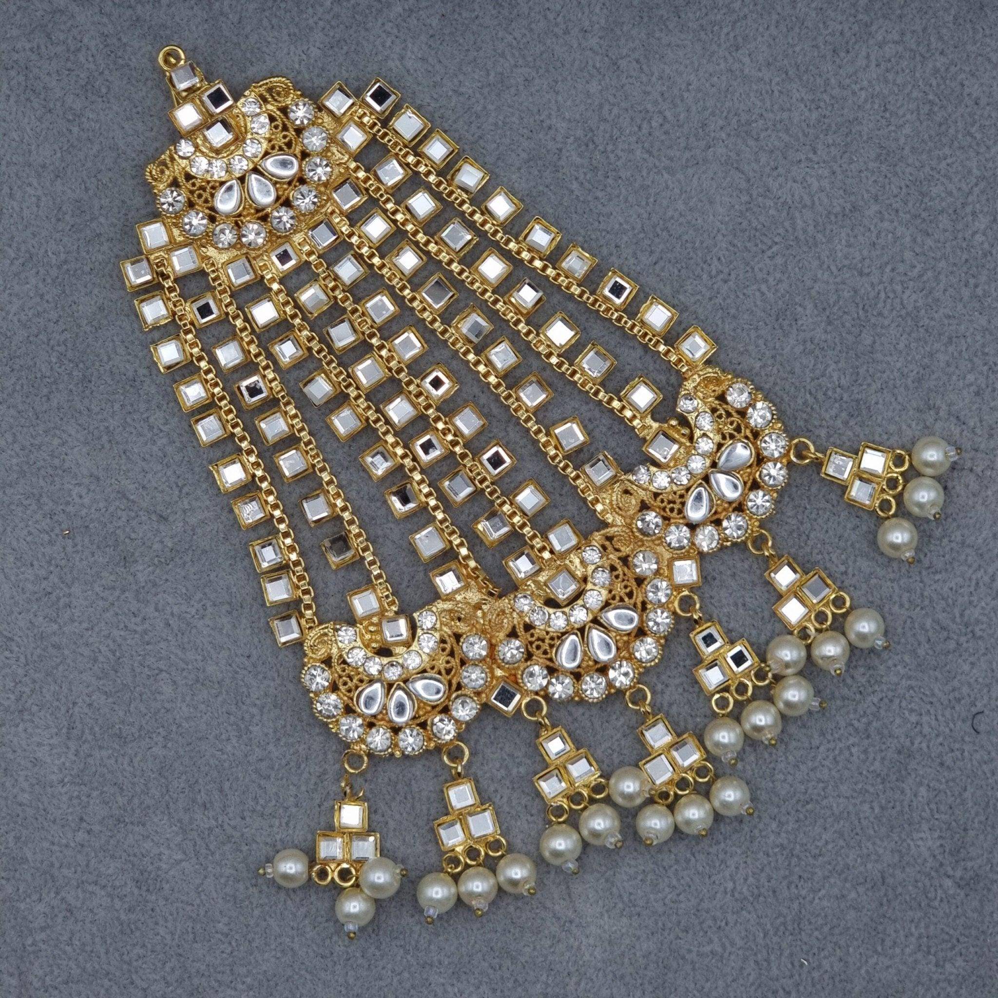 Kainat Bridal Kundan Jhoomar - Fancy Fab Jewels