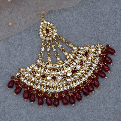 Shahana Bridal Kundan Jhoomar - Fancy Fab Jewels