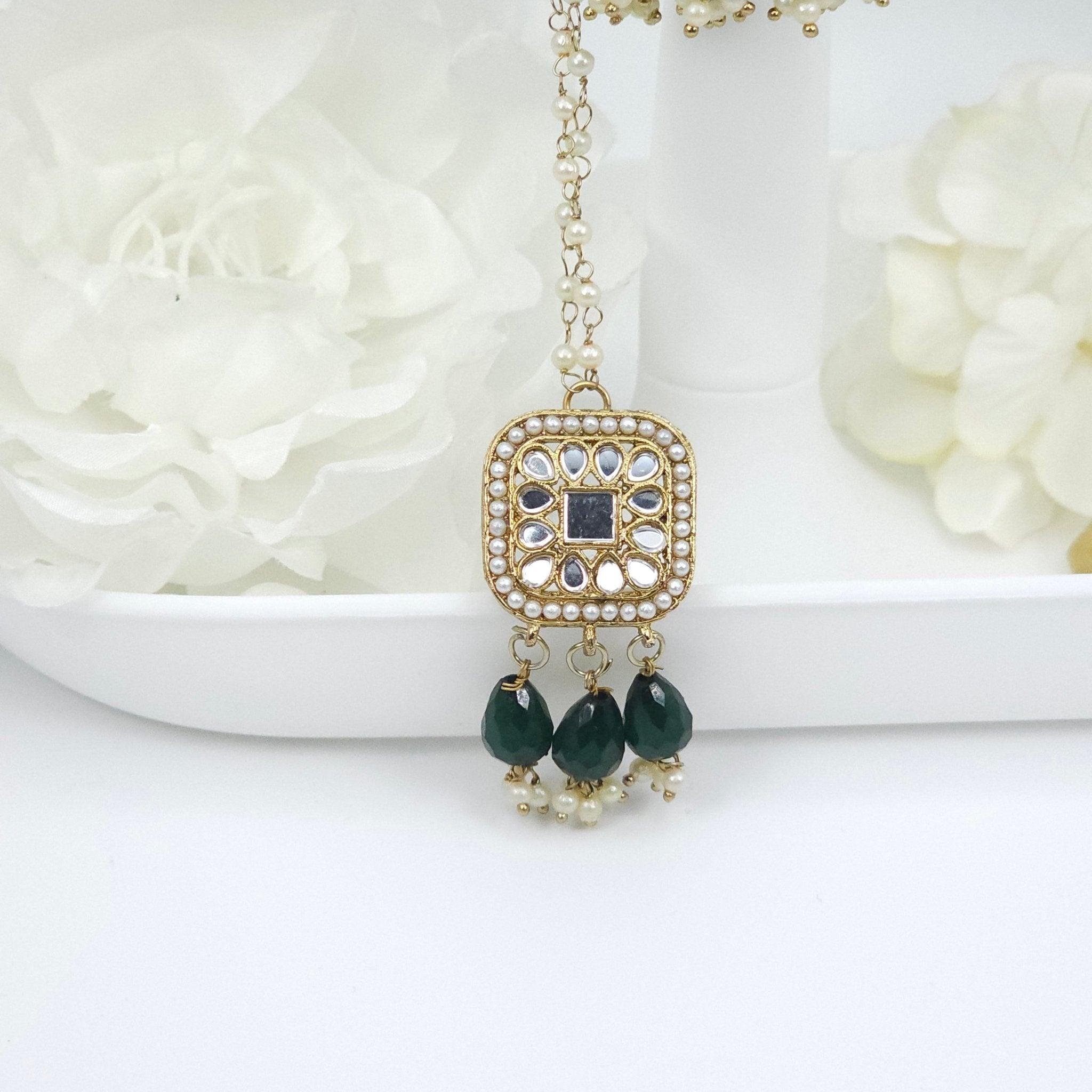 Aina Statement Jhumka Earrings - Fancy Fab Jewels