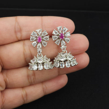 Priya-  Small Jhumki Earrings - Available in Three Colours - Fancy Fab Jewels