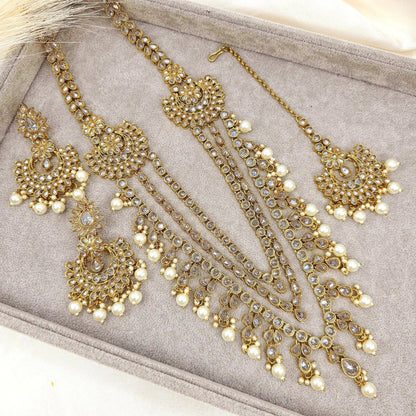 Fareedan Polki Rani Haar Set - Fancy Fab Jewels