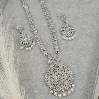 Ania Silver Rani Haar Set - Fancy Fab Jewels