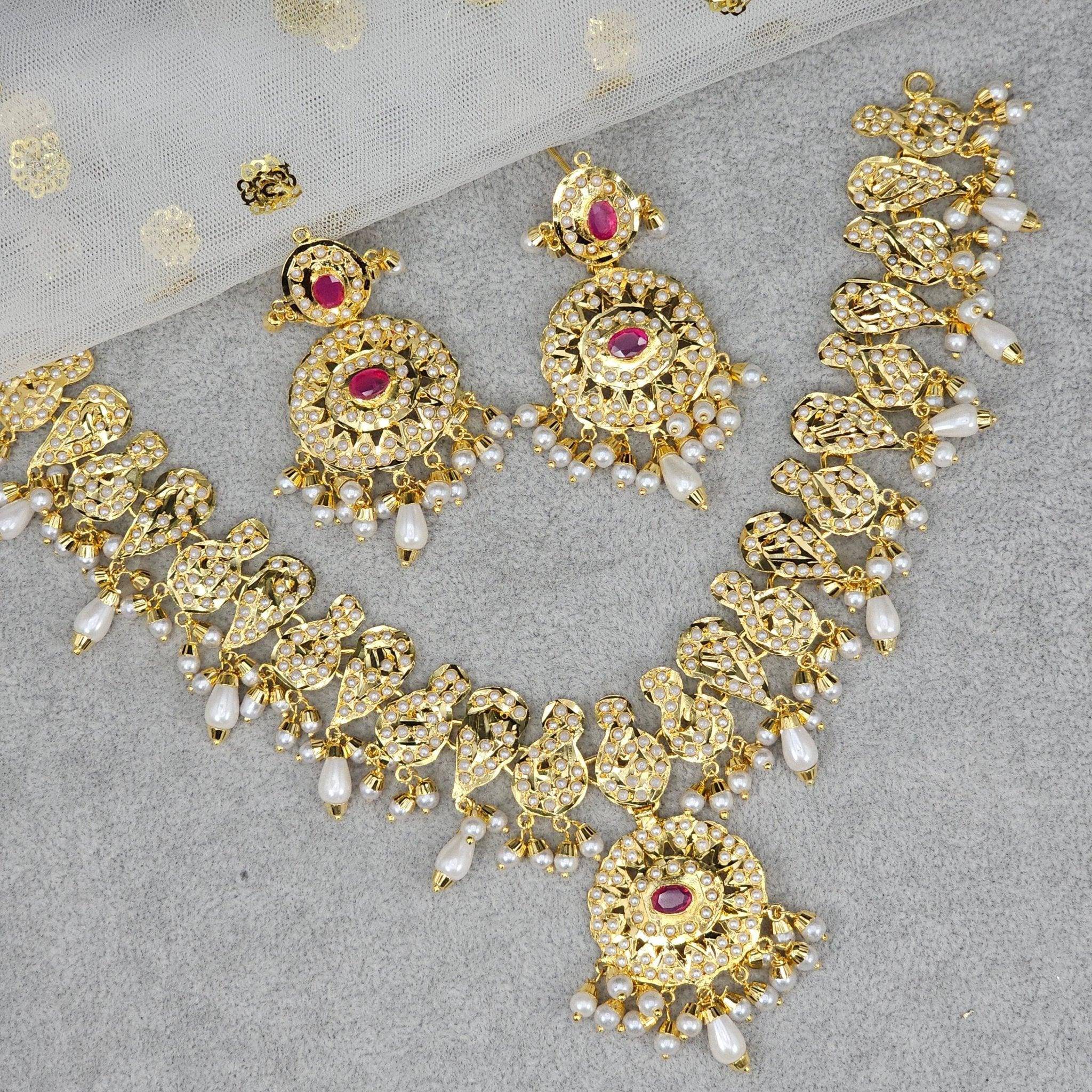 Navya Jadau Choker Set - Fancy Fab Jewels