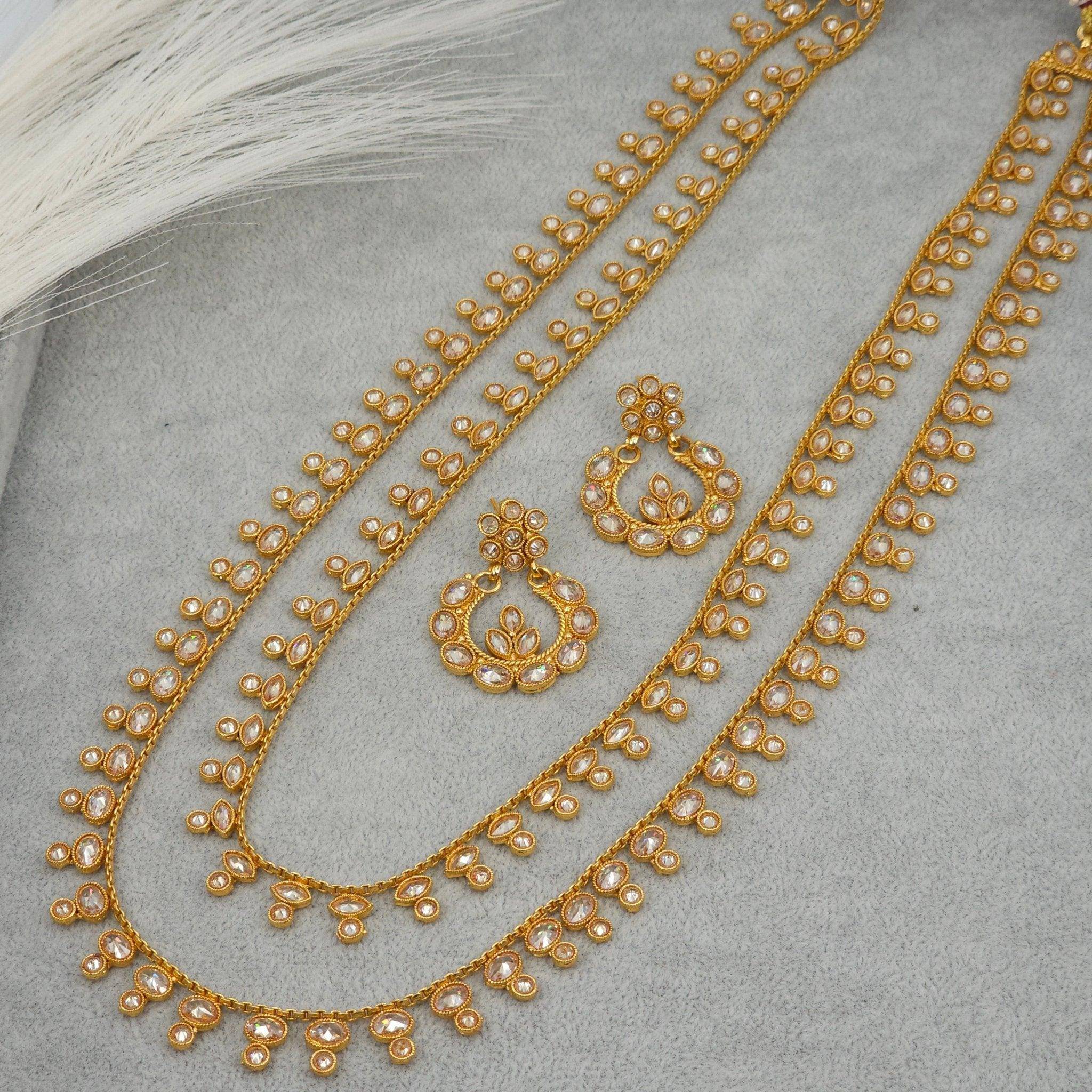 Sarah Polki Mala Necklace Set - Fancy Fab Jewels