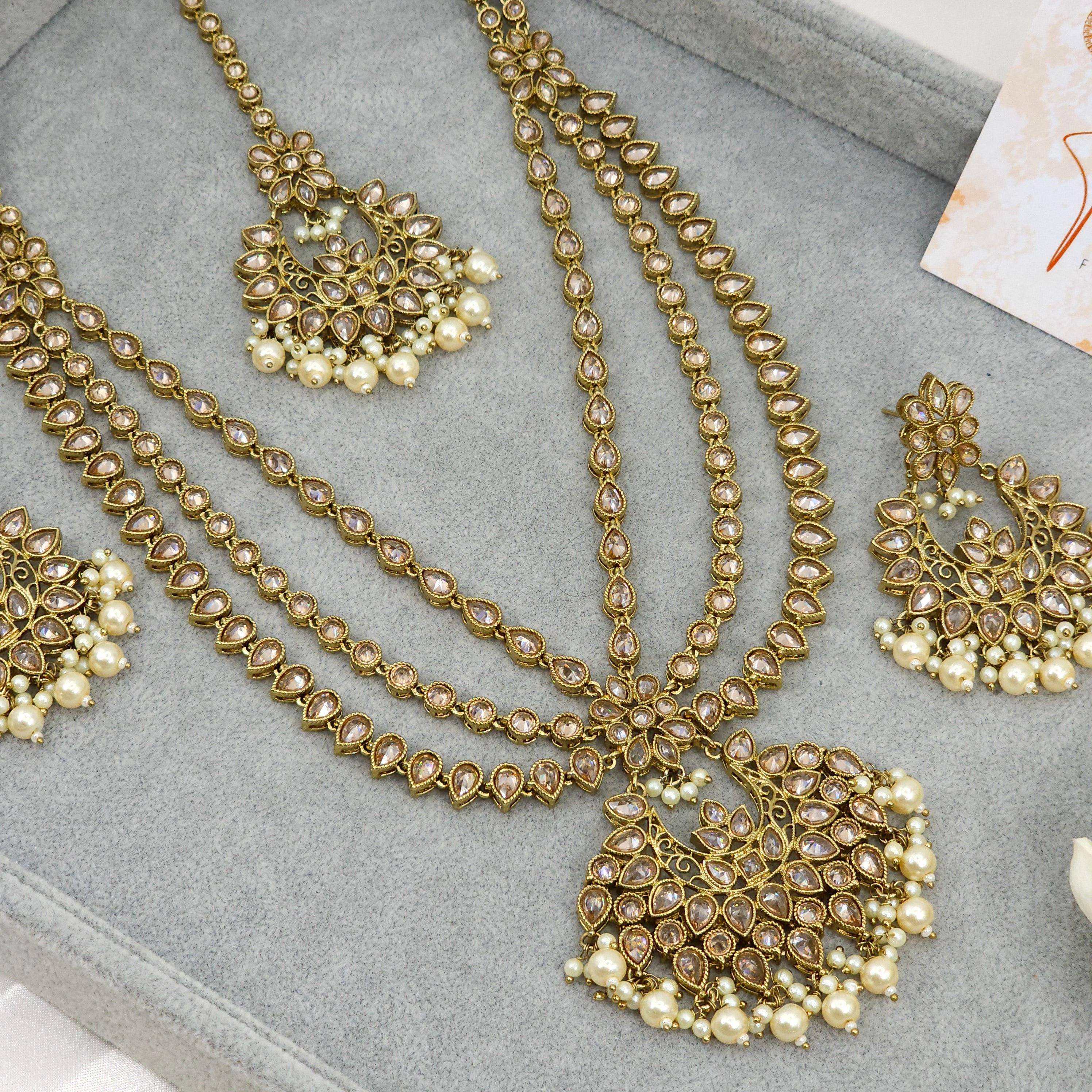 Somya Polki Rani Haar Set - Fancy Fab Jewels