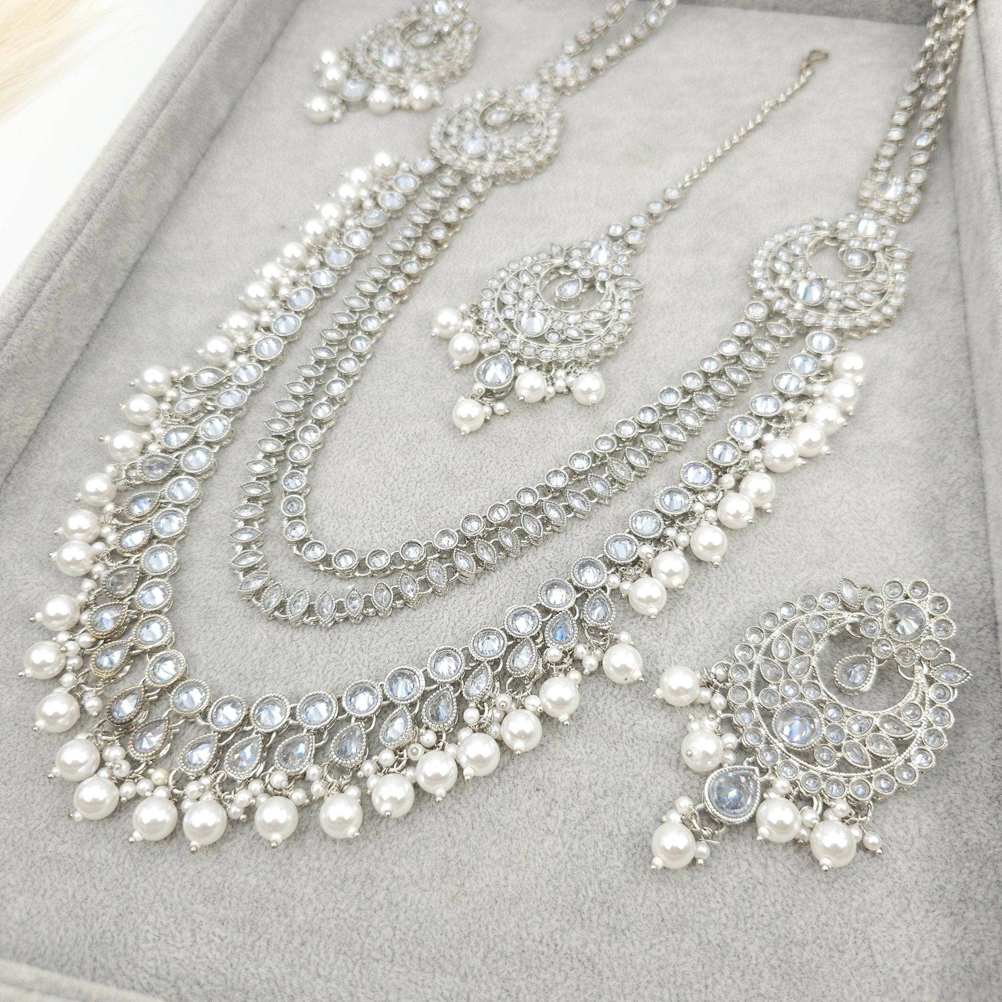 Meerab Polki Rani Haar Set - Fancy Fab Jewels