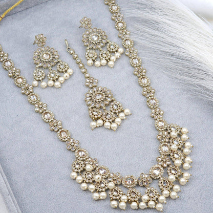 Mumtaz Rani Haar Set - Available Three Colours - Fancy Fab Jewels