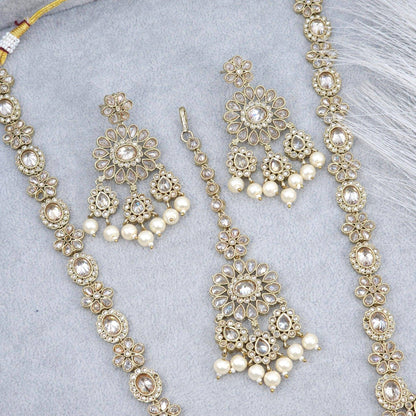 Mumtaz Rani Haar Set - Available Three Colours - Fancy Fab Jewels