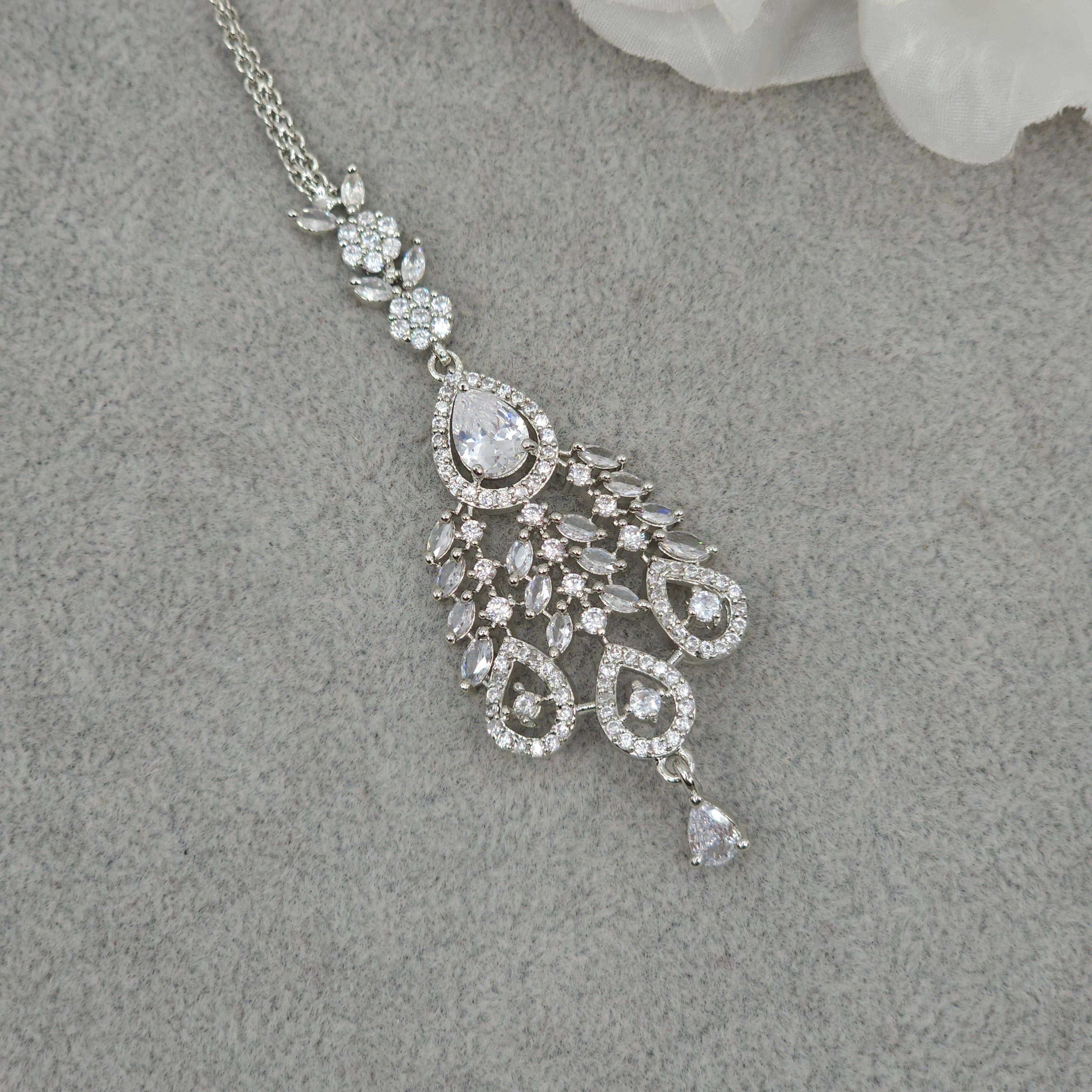 Small American Diamond Mangtikka - Fancy Fab Jewels