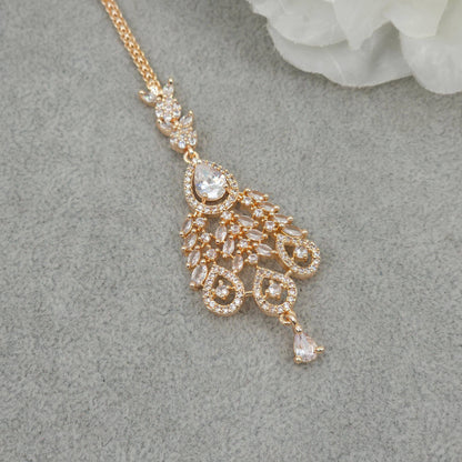 Small American Diamond Mangtikka - Fancy Fab Jewels