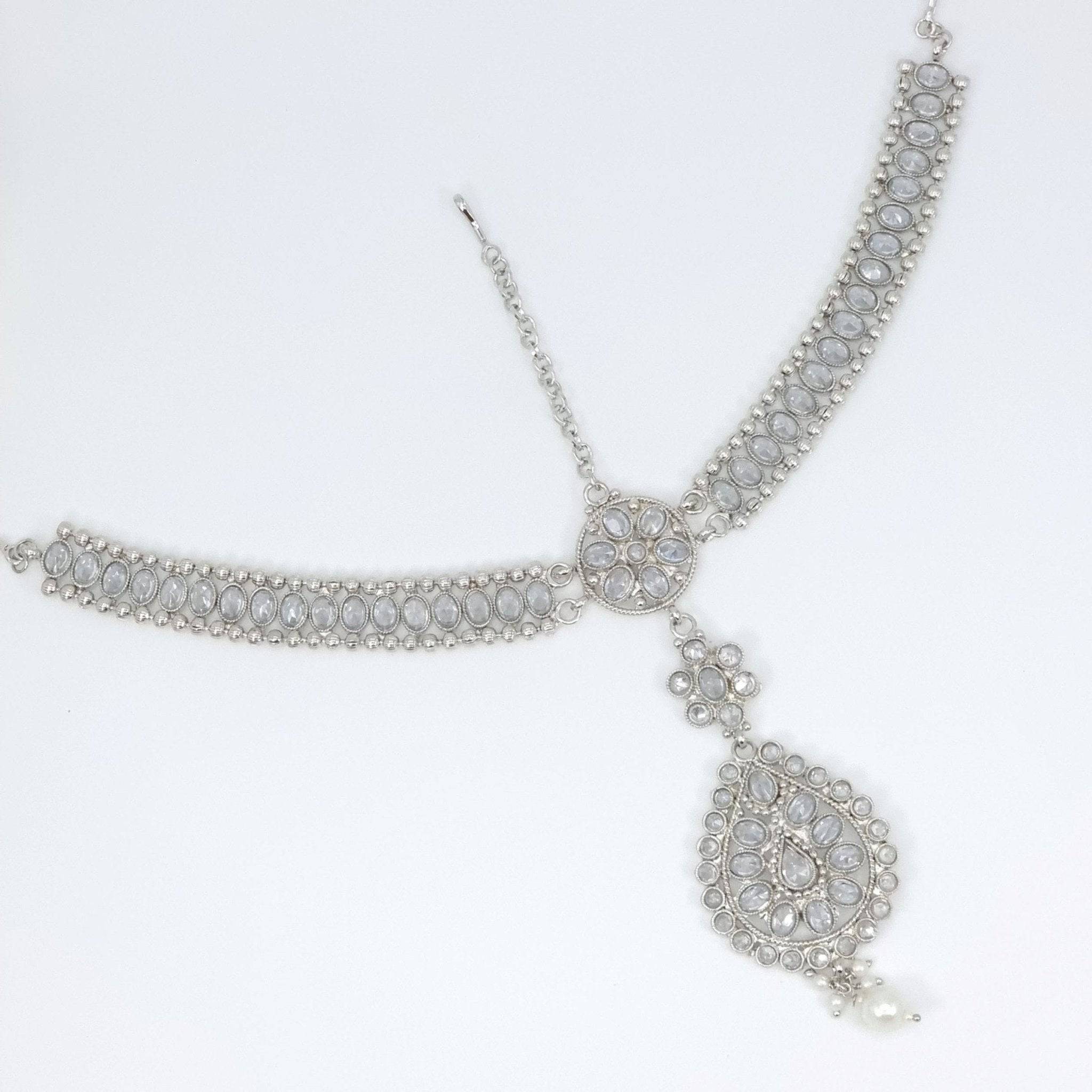 Preeti Polki Mathapatti - Silver - Fancy Fab Jewels