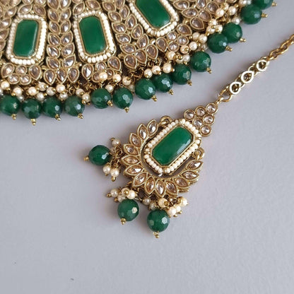 Neha Choker Necklace Set - Fancy Fab Jewels