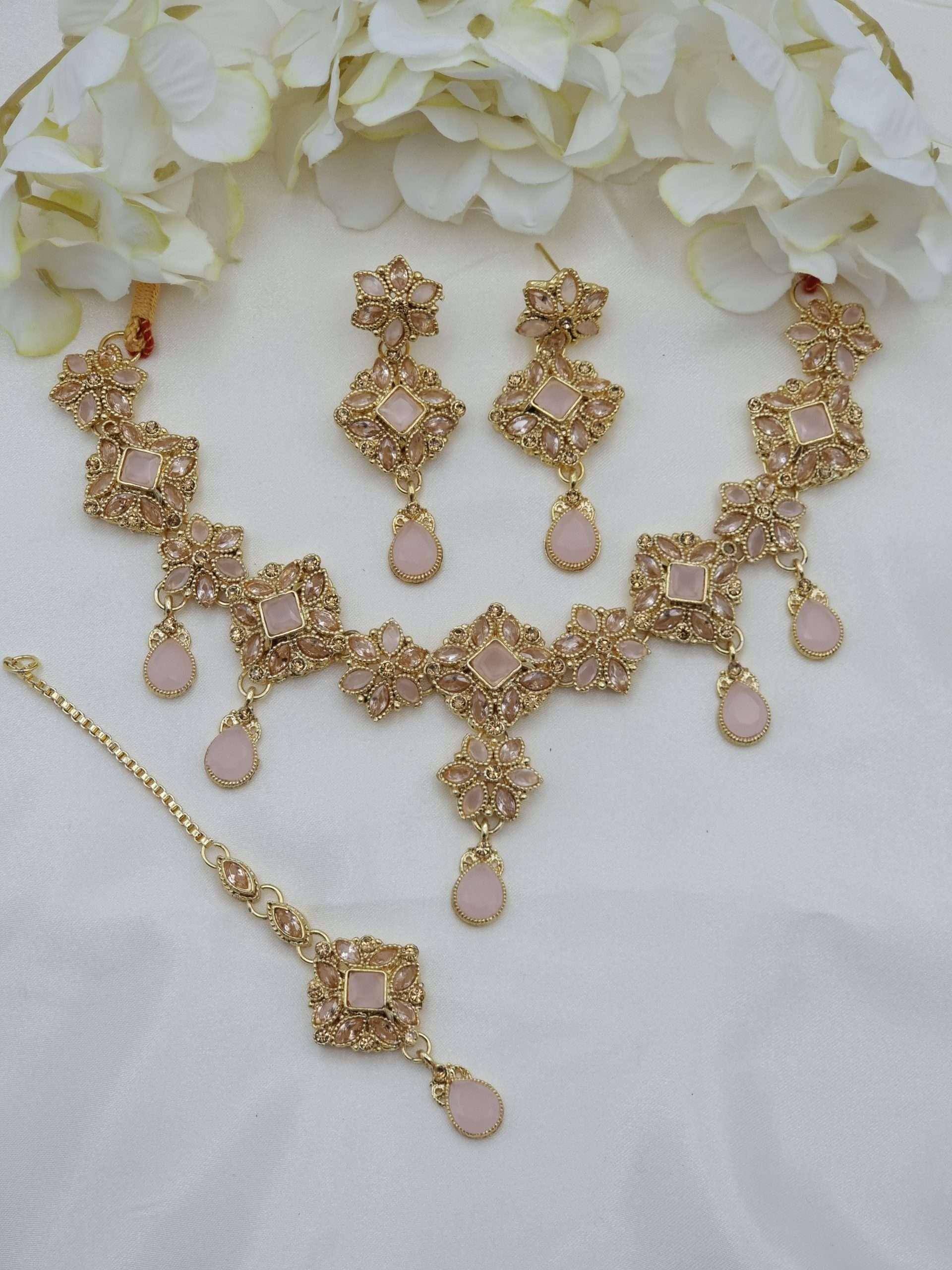 Sonam Necklace Set - Fancy Fab Jewels