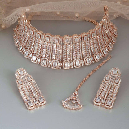 Samia Bridal Choker Set - Fancy Fab Jewels