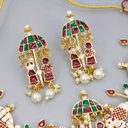 Doli Baraat Choker Set - Fancy Fab Jewels