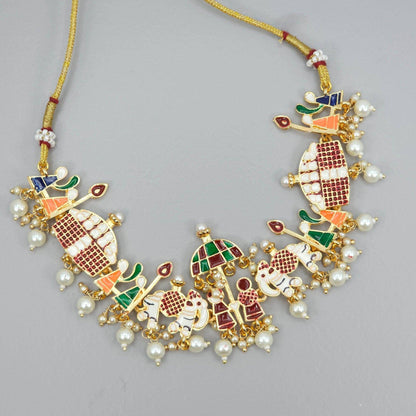 Doli Baraat Choker Set - Fancy Fab Jewels