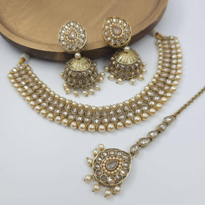 Mahi Necklace Set - Fancy Fab Jewels