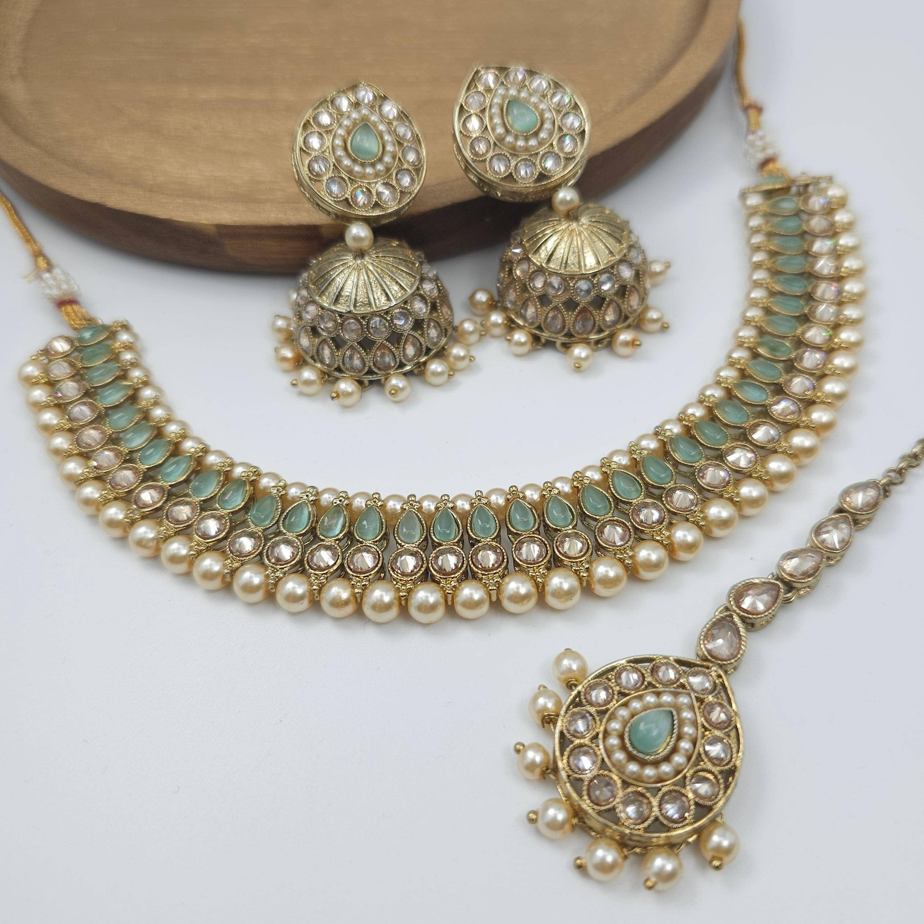 Mahi Necklace Set - Fancy Fab Jewels