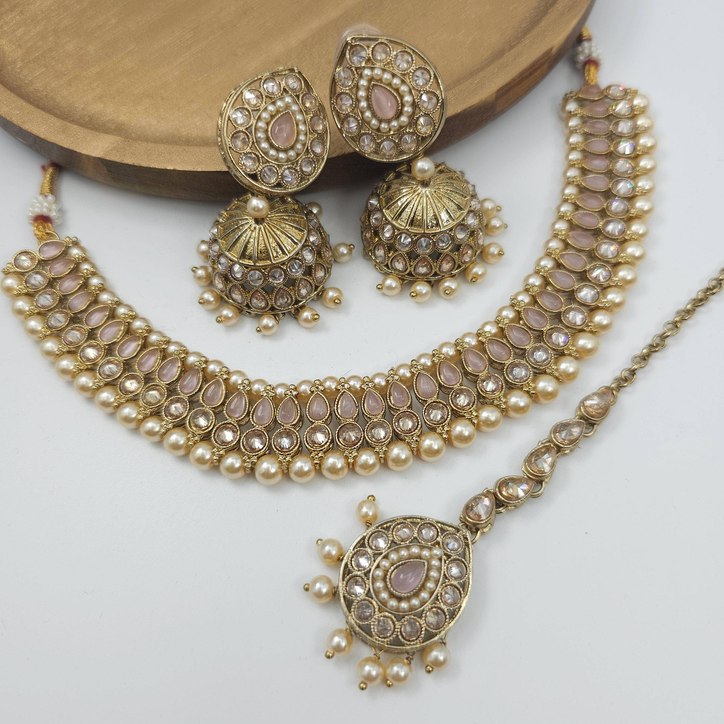 Mahi Necklace Set - Fancy Fab Jewels