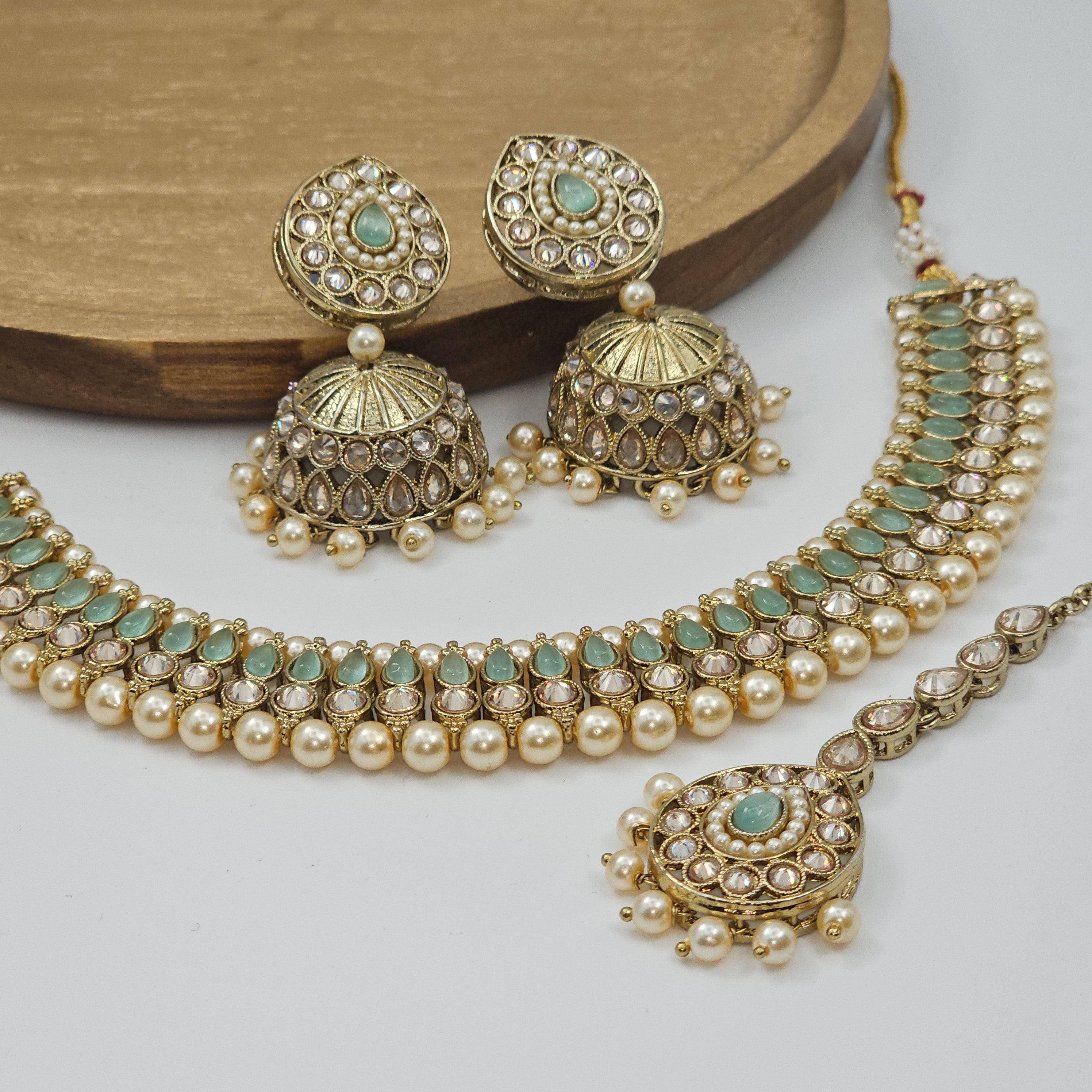 Mahi Necklace Set - Fancy Fab Jewels