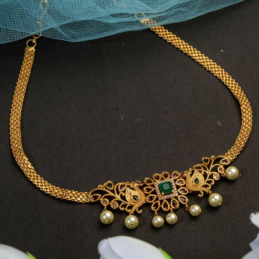 fancy fab Jewels Necklace Vera - Choker Necklace Set