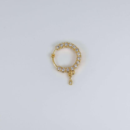 Noori Non Pierced Nose Ring 1.5cm - Fancy Fab Jewels