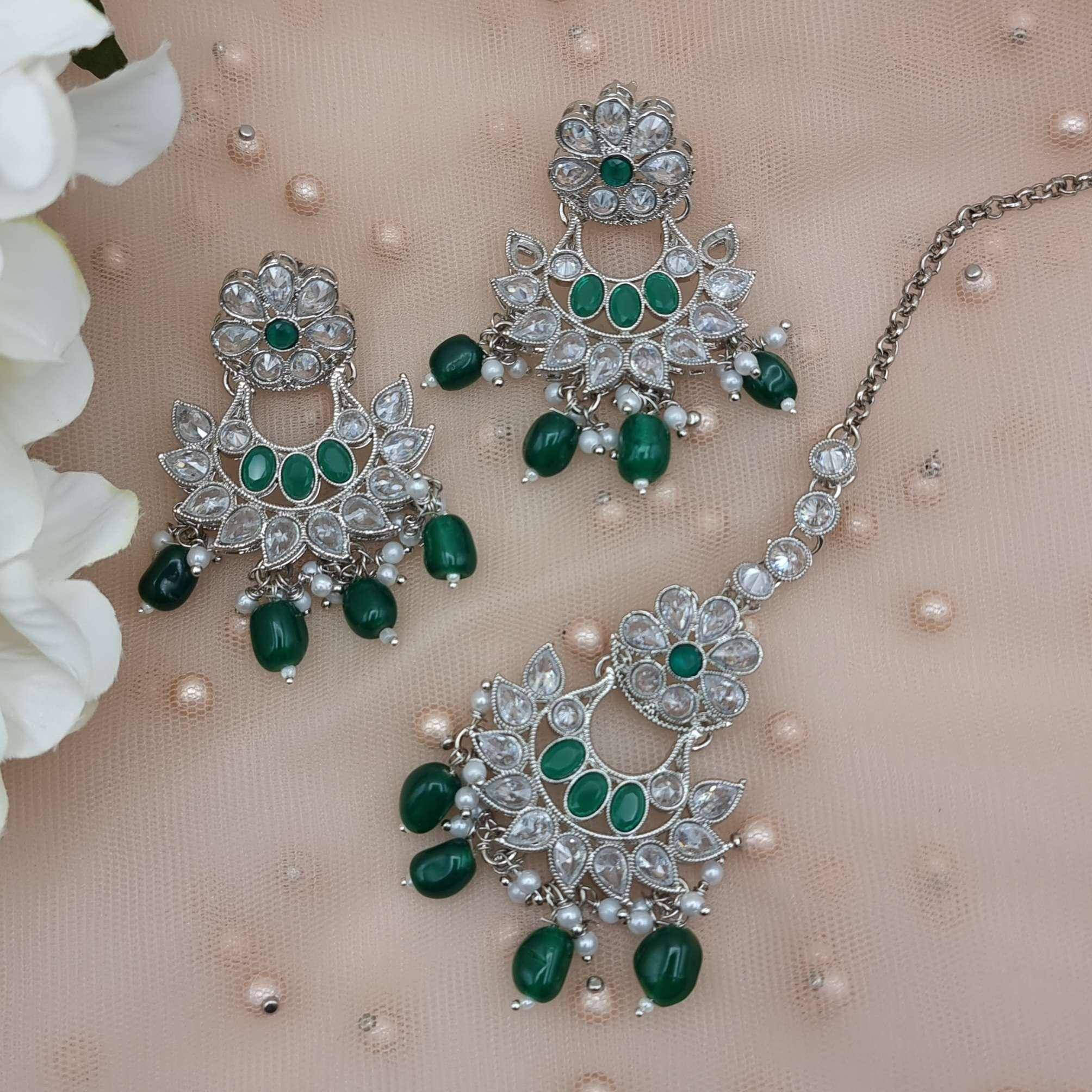 Beautiful Polki Tikka Set - Fancy Fab Jewels