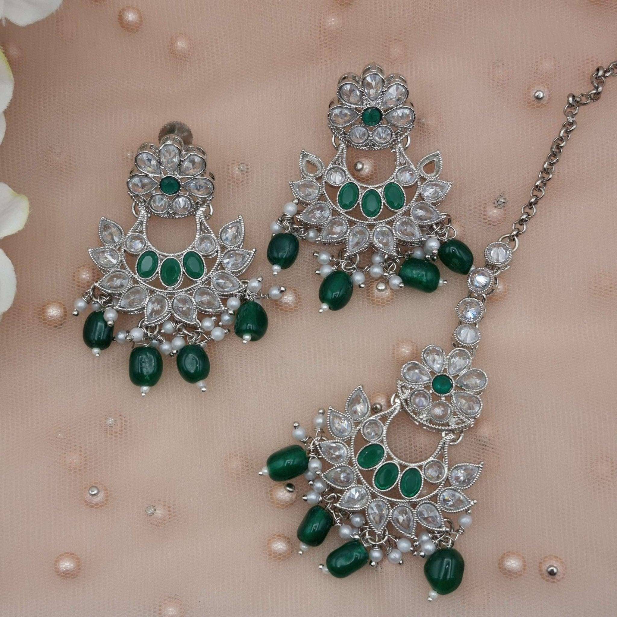 Beautiful Polki Tikka Set - Fancy Fab Jewels