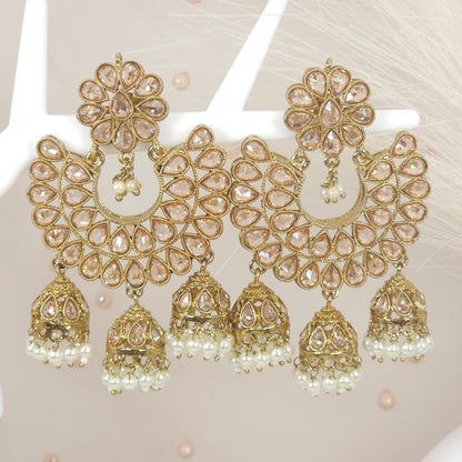  Gold Jhumka Earrings