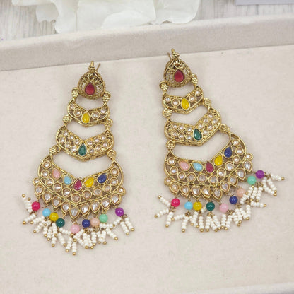 gold drop earrings for womens