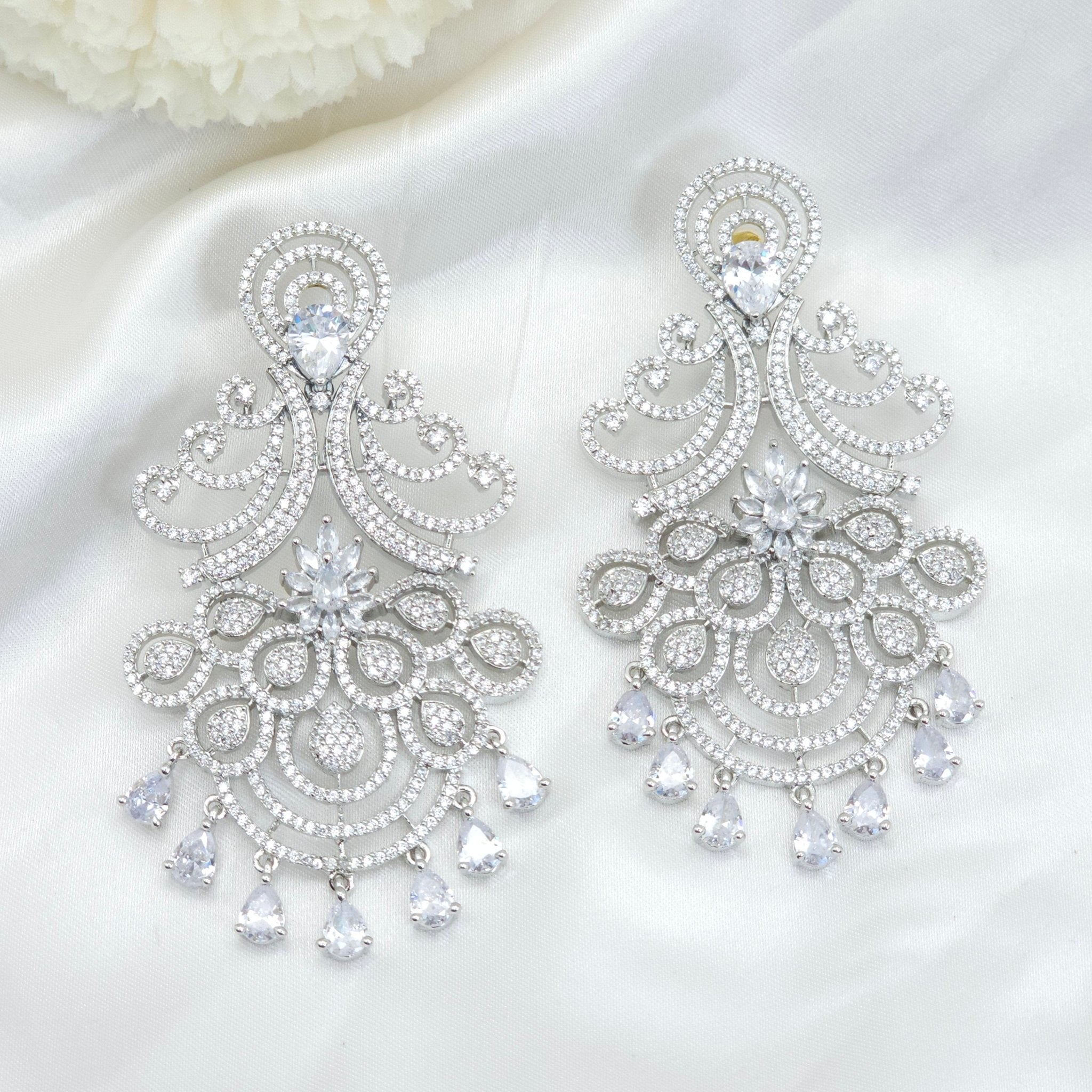 Silver Designer Earrings 