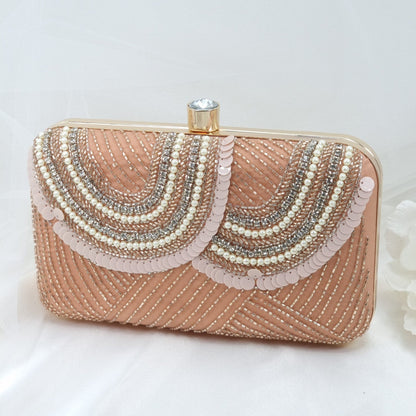 Phoebe Bridal Clutch - Fancy Fab Jewels