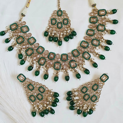 Qubra Set - Available In Four Colours - Fancy Fab Jewels