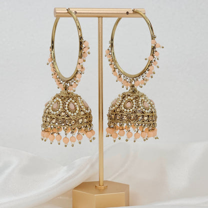 Preet - Bali Jhumka Earrings – Jhumki | Fancy Fab Jewels UK