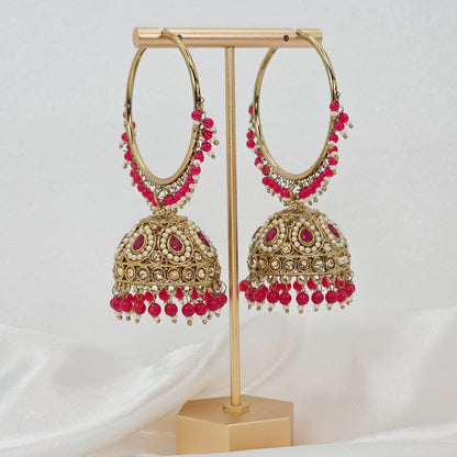 Preet - Bali Jhumka Earrings – Jhumki | Fancy Fab Jewels UK