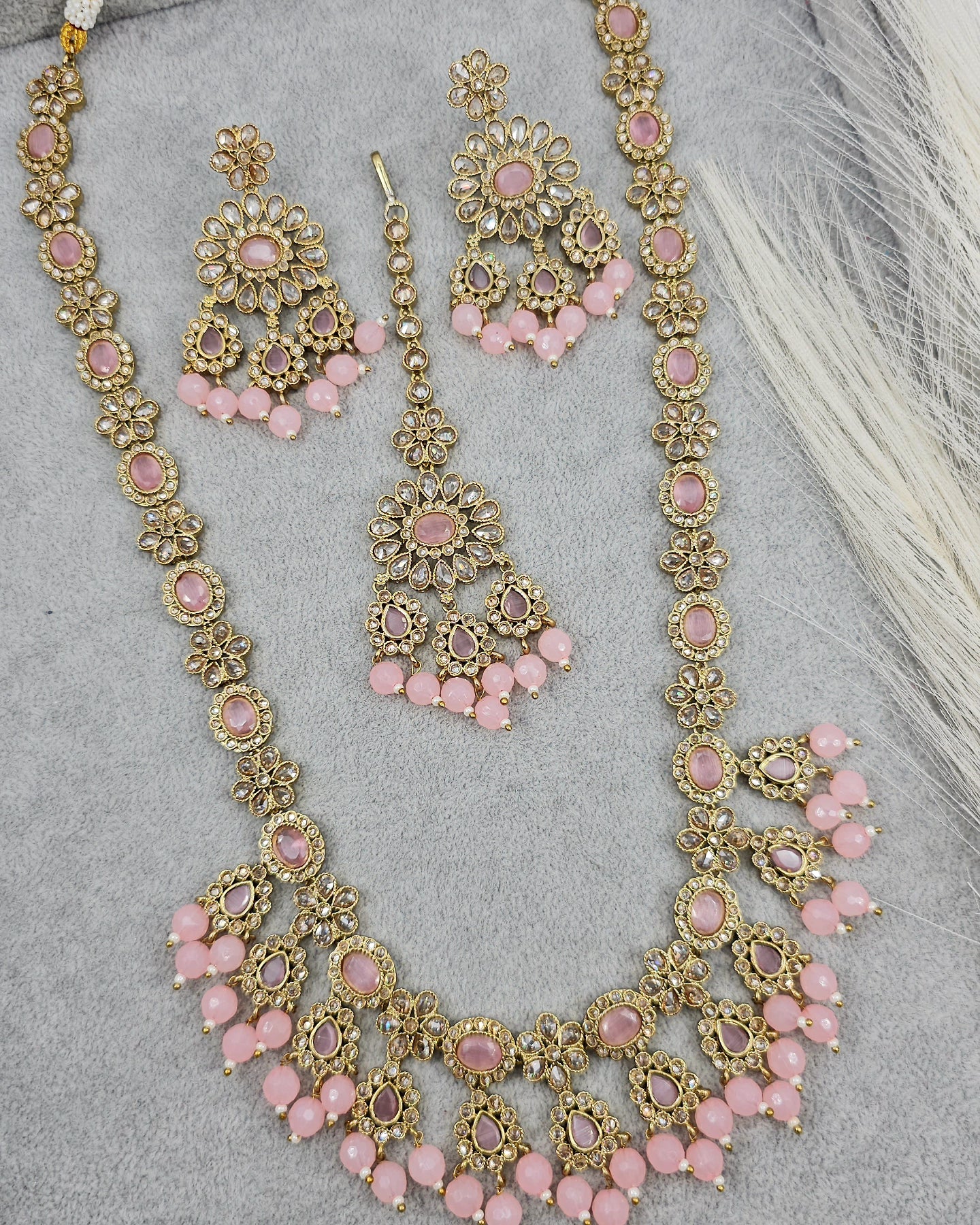 Mumtaz Rani Haar Set - Available Three Colours