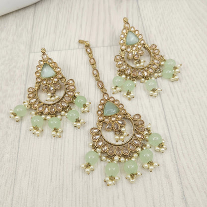 Sharia Earrings and Tikka Set