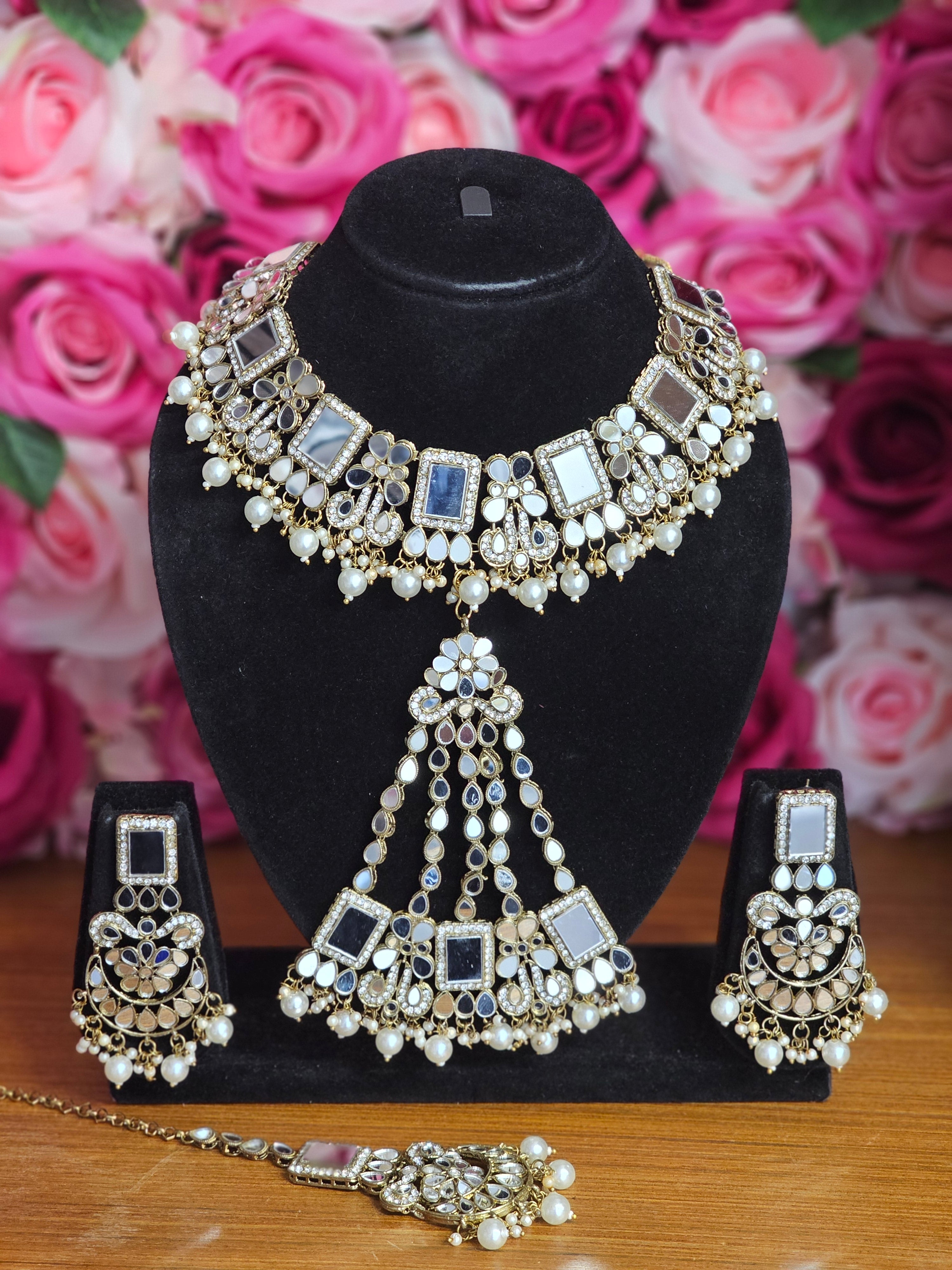 Humaira Mirror Jewellery Set