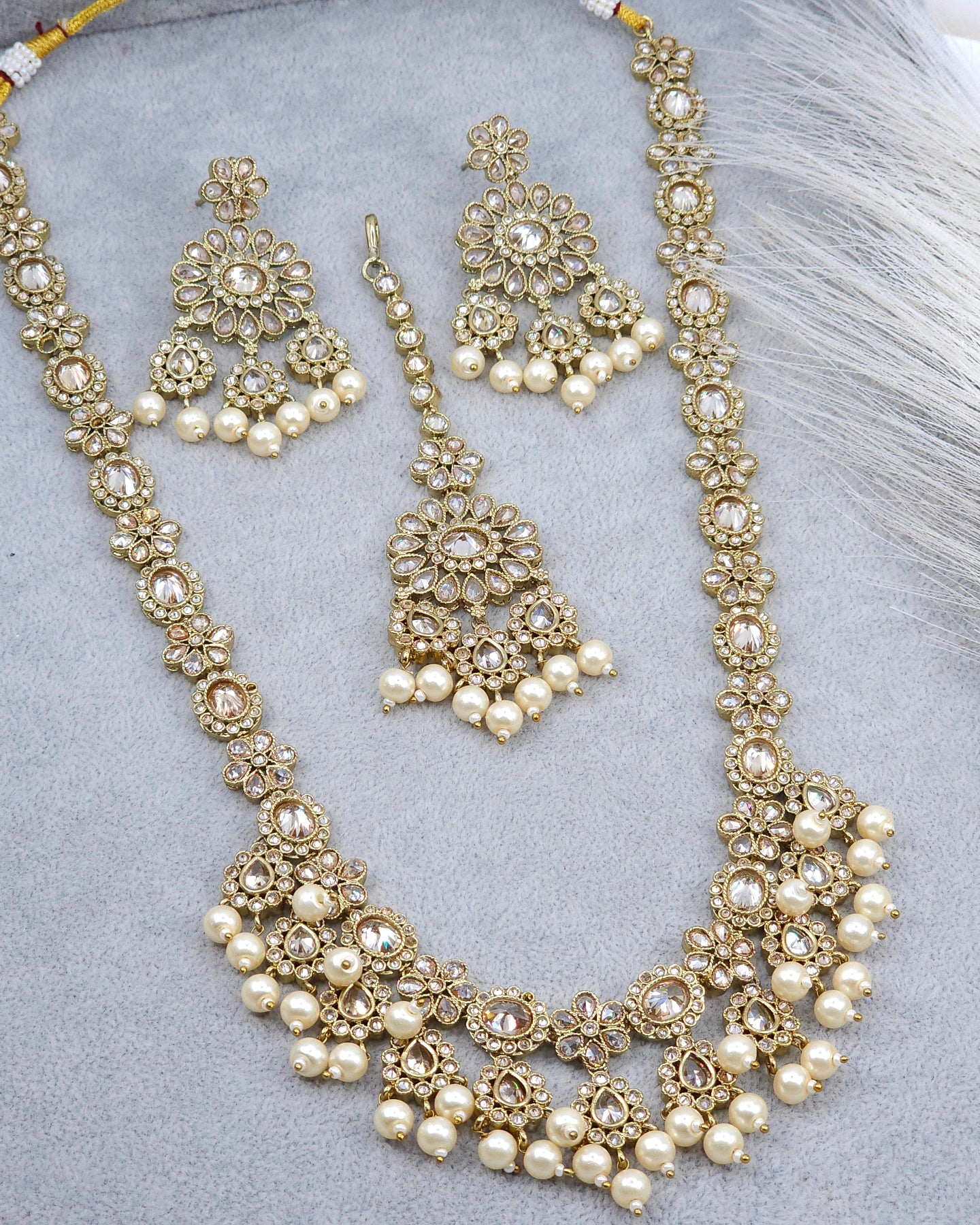 Mumtaz Rani Haar Set - Available Three Colours